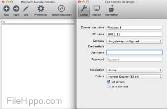 microsoft remote desktop connection client for mac el capitan